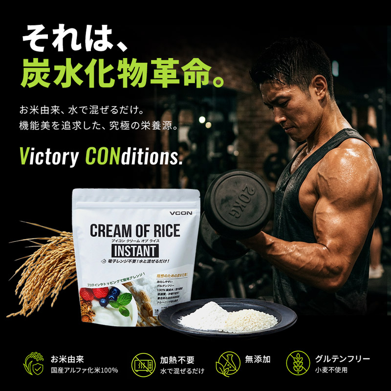 クリームオブライス500g