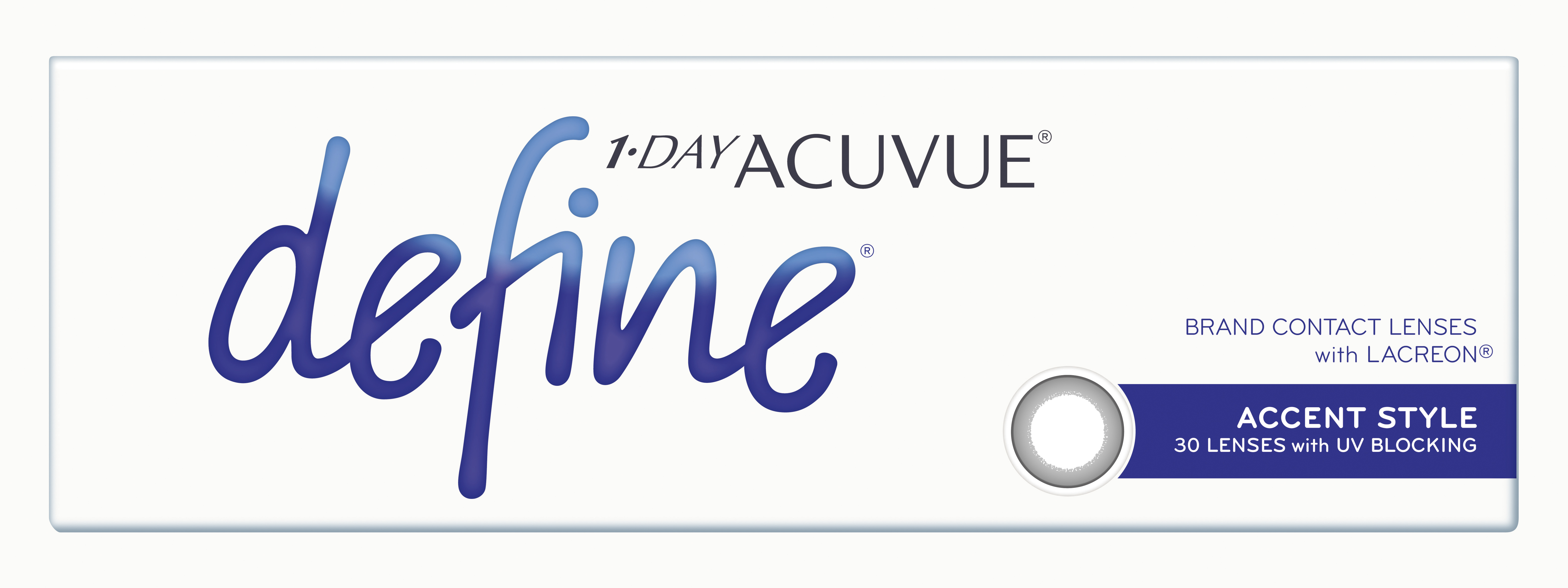 ワンデーアキュビューディファインモイスト アクセントスタイル