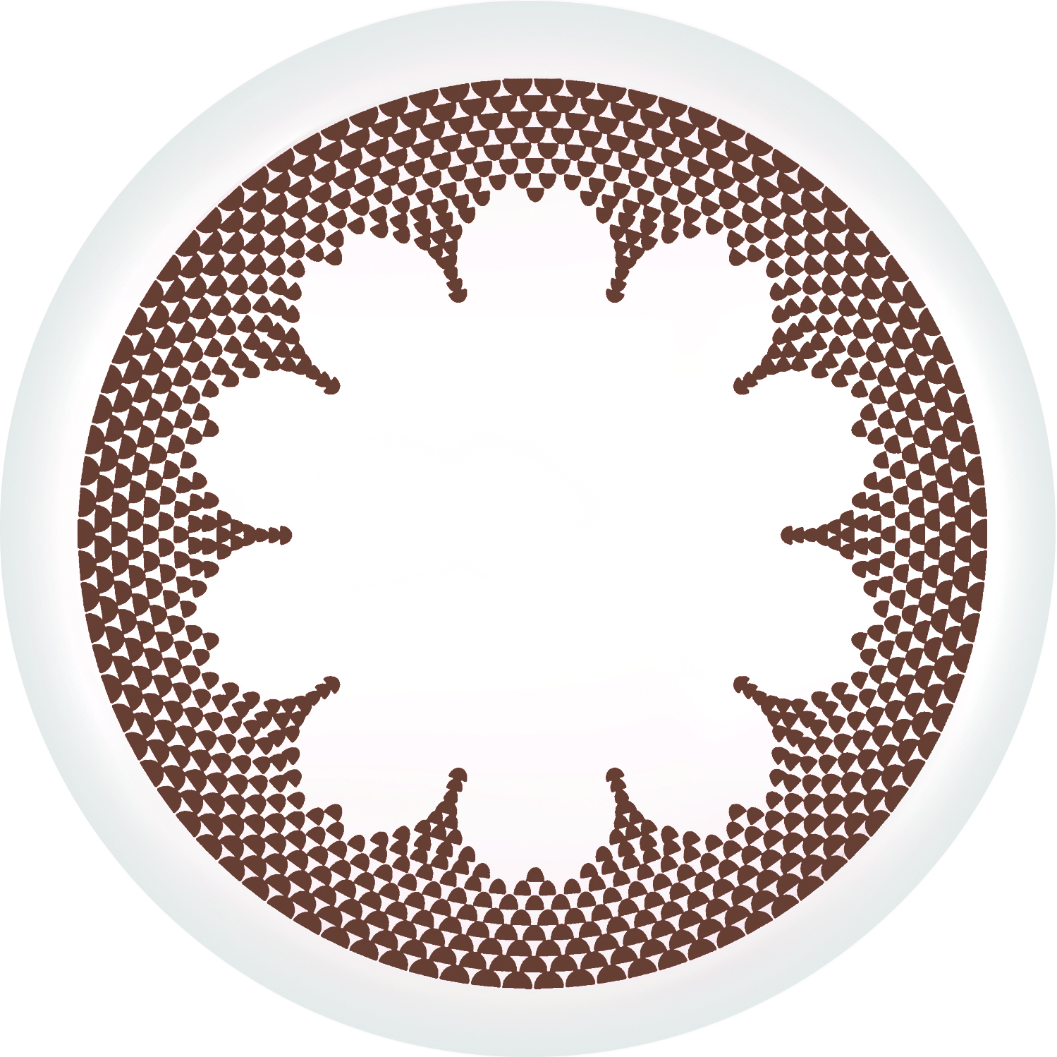 2WEEK Menicon Rei multifocal Nudy Brown 左右: 右目用, BC/DIA: 8.6/14.5, PWR: ±0.00, ADD: +1.00