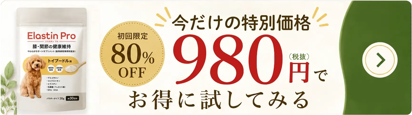 980円でお得に試してみる