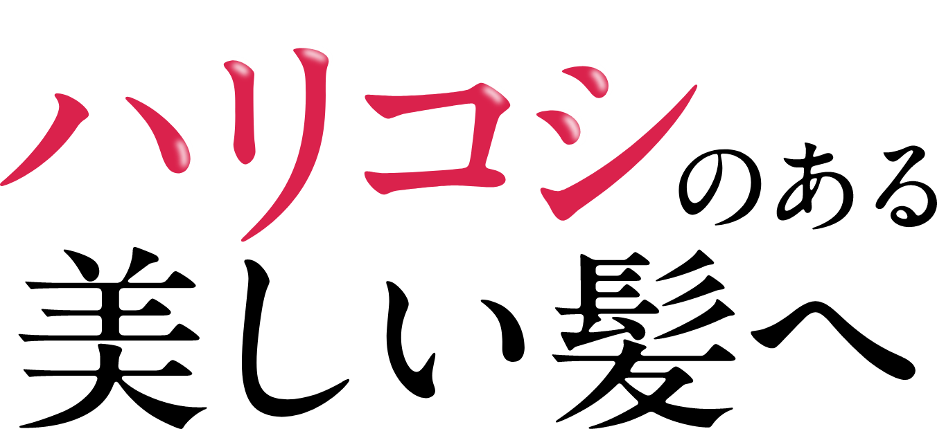 ハリコシのある美しい髪へ