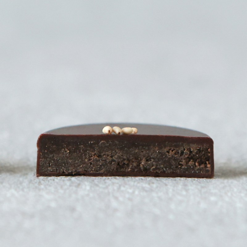 re:nukaチョコレート 1個入（黒胡麻）｜簡易パッケージ