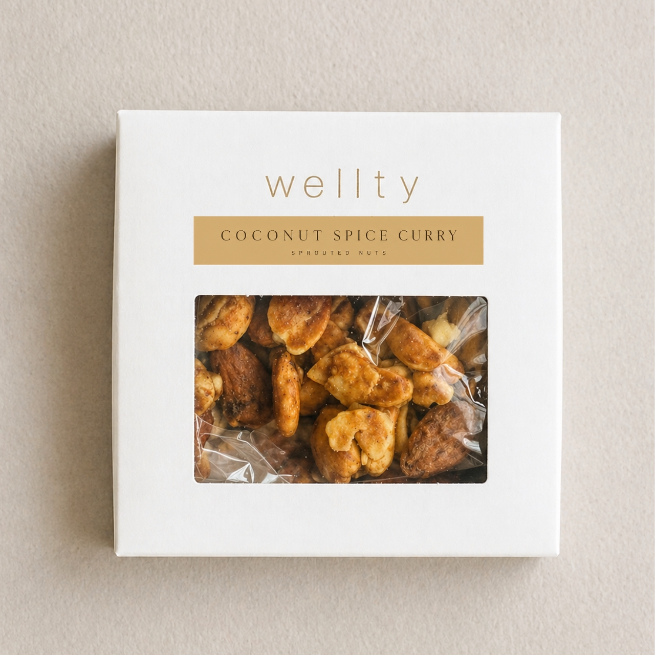 発芽ナッツ　ー  ココナッツスパイスカレー ー　（40g）｜紙箱パッケージ・贈り物にも