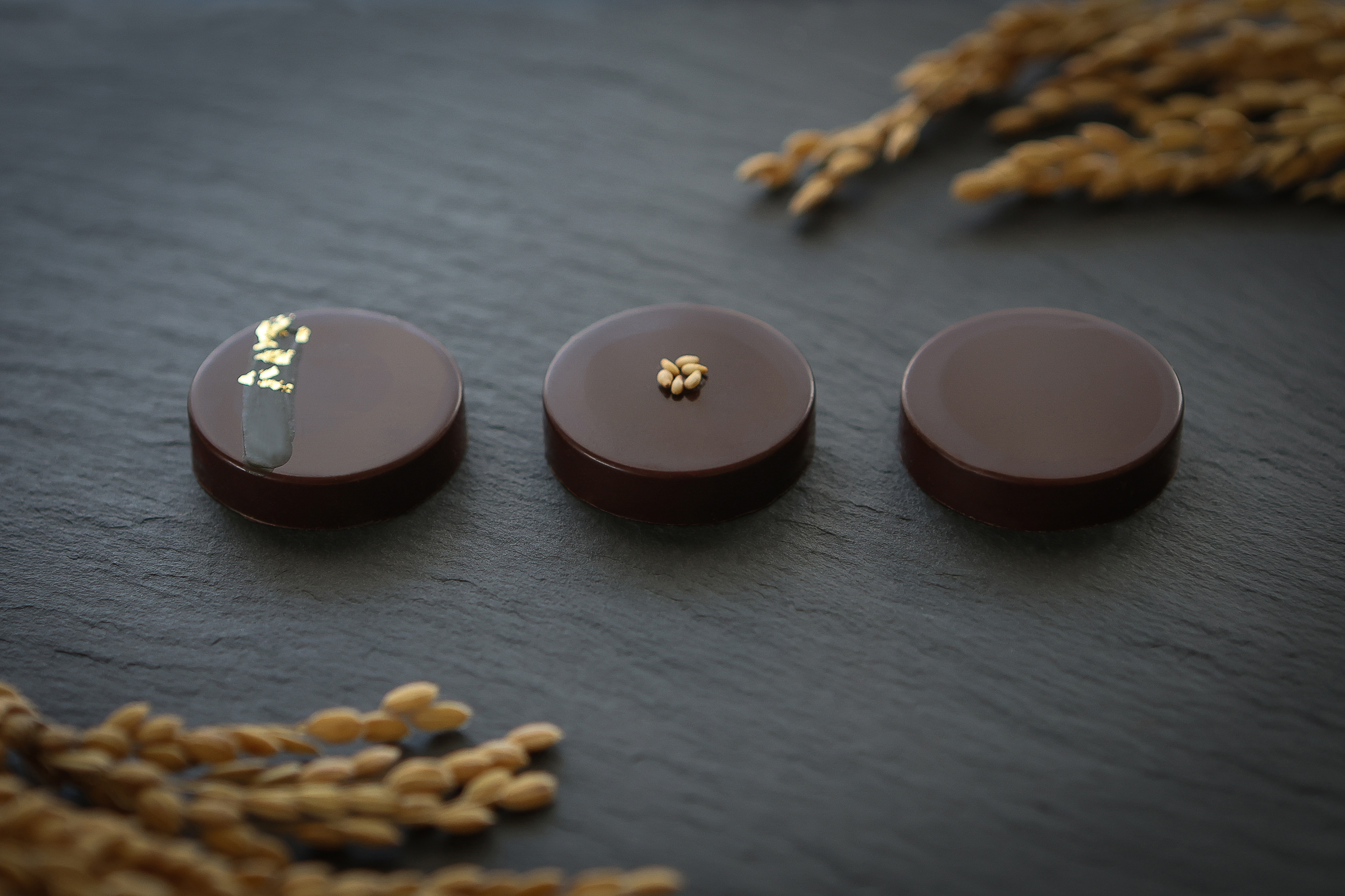 re:nukaチョコレート 3個入（抹茶・黒胡麻・プレーン）｜贈りものにおすすめ