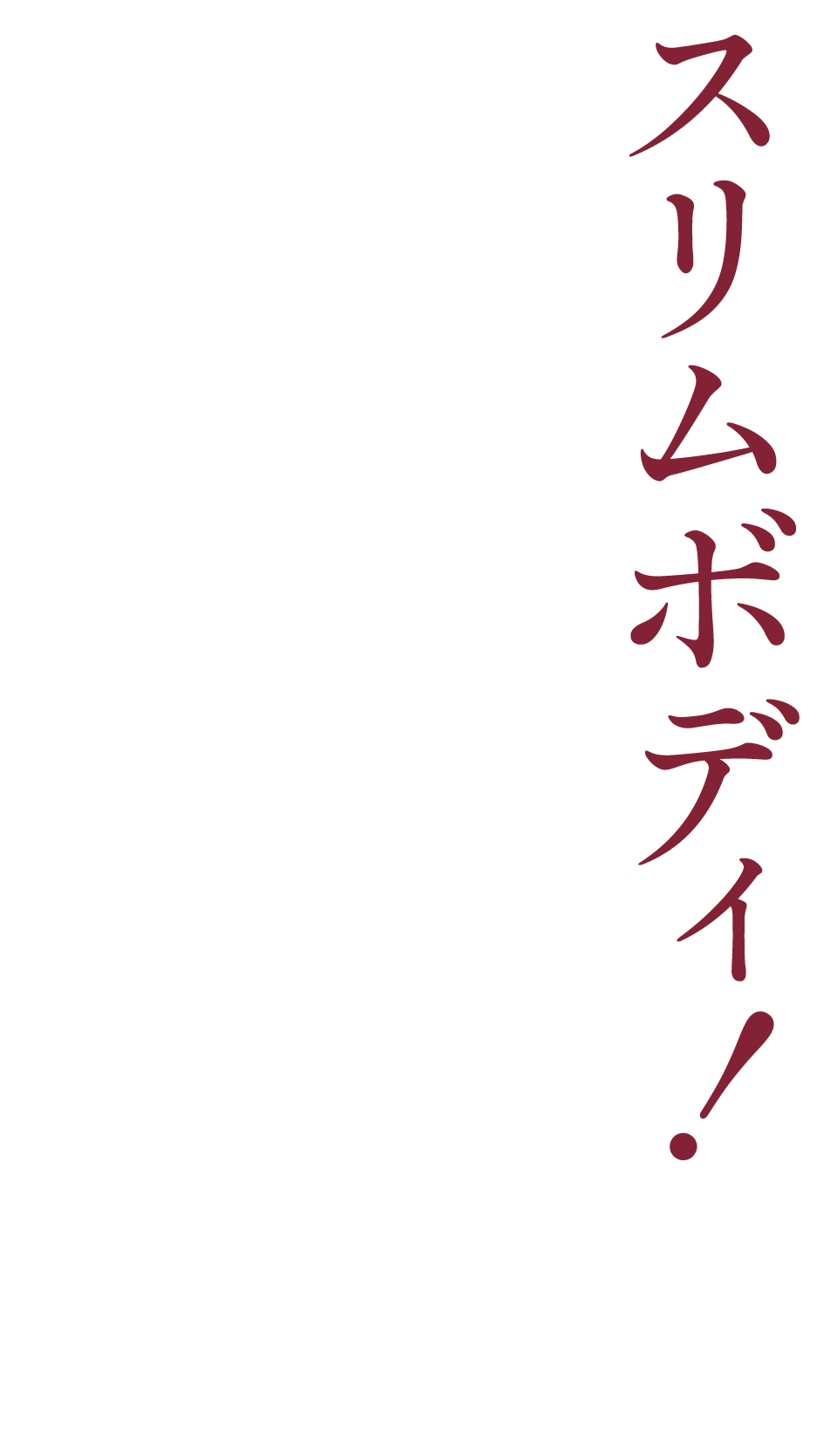 スリムボディ
