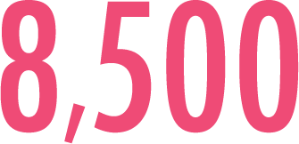 8,500歩