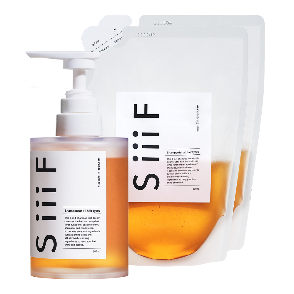 SiiiFシャンプー 詰め替え2個付セット