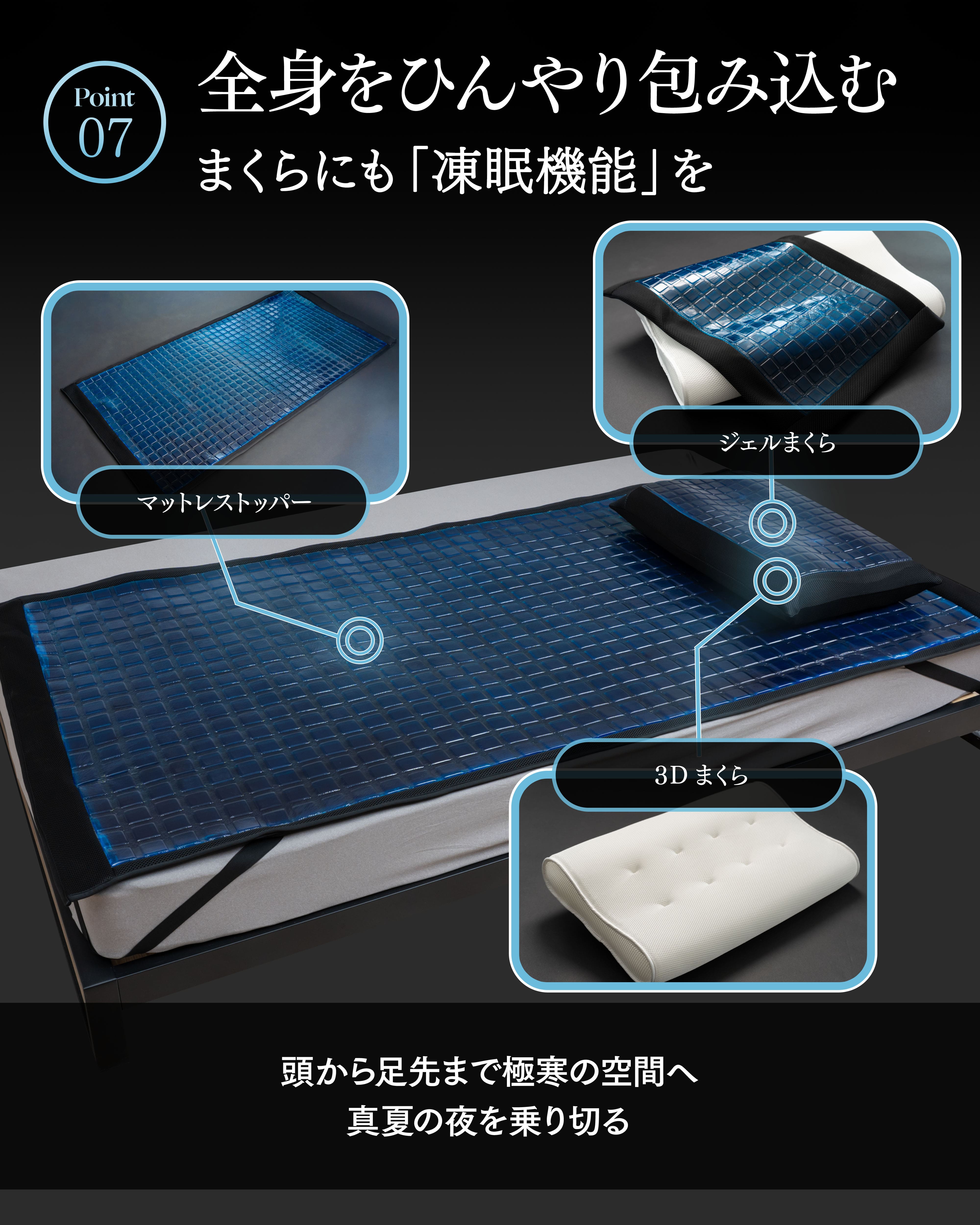 【発売記念10%OFF】凍眠ジェルまくら