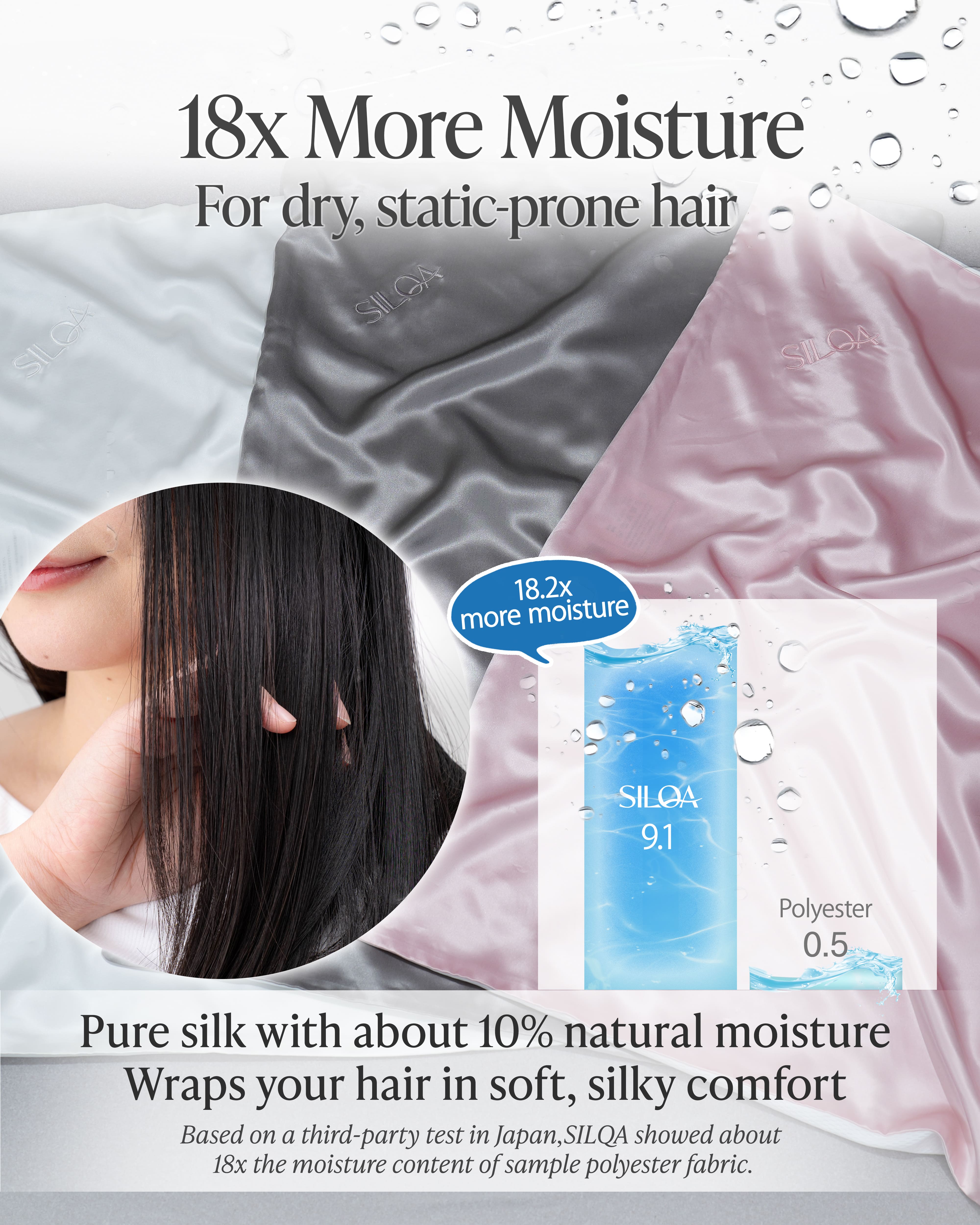 Silk Serum Pillow 【Cocoon Hood】（SP-3060H) color: Pink Gold