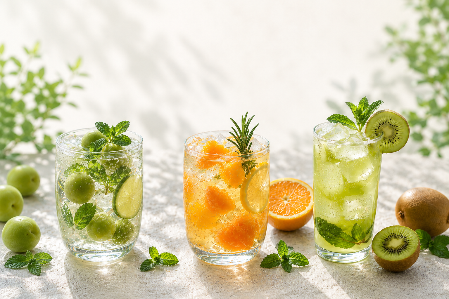 初夏の爽やかドリンクアレンジ３選