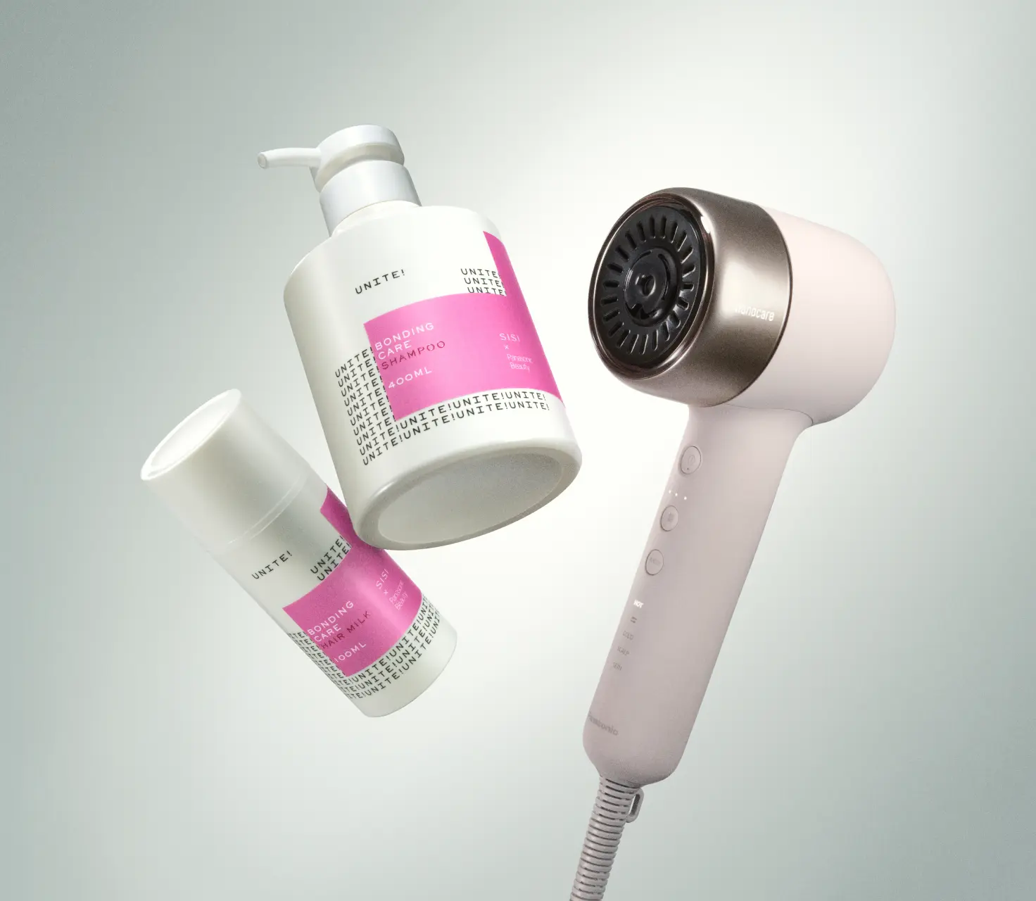 UNITE!とPanasonic Beautyの共同開発