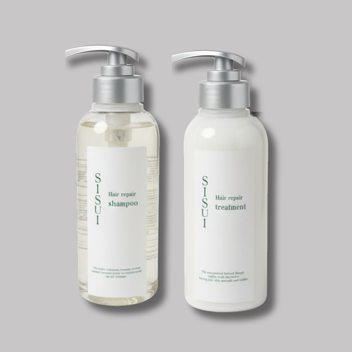 【単品購入】シスイ SISUI リペアシャンプー＆リペアトリートメント300ml(g)ボトルセット  