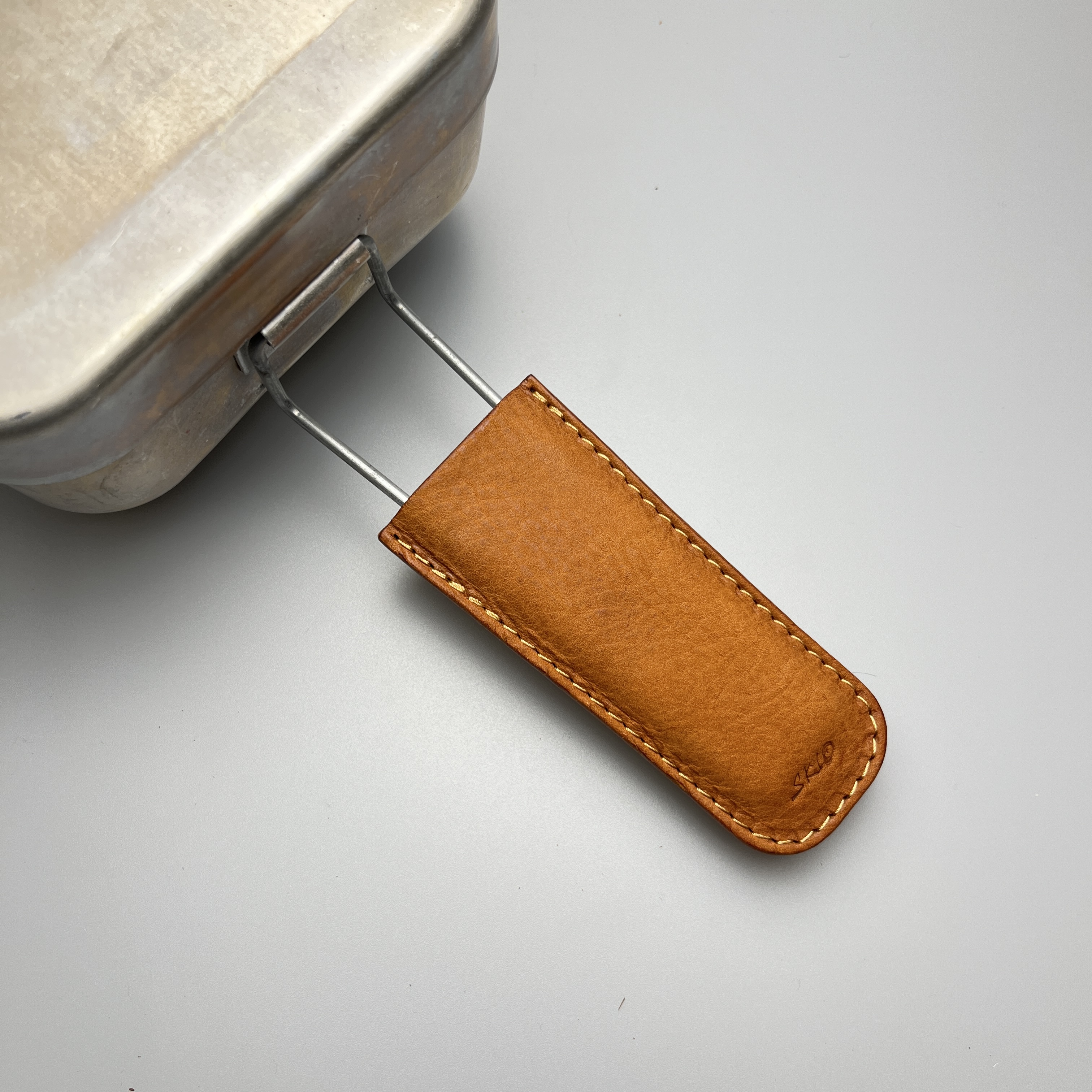 メスティン ハンドルレザーカバー