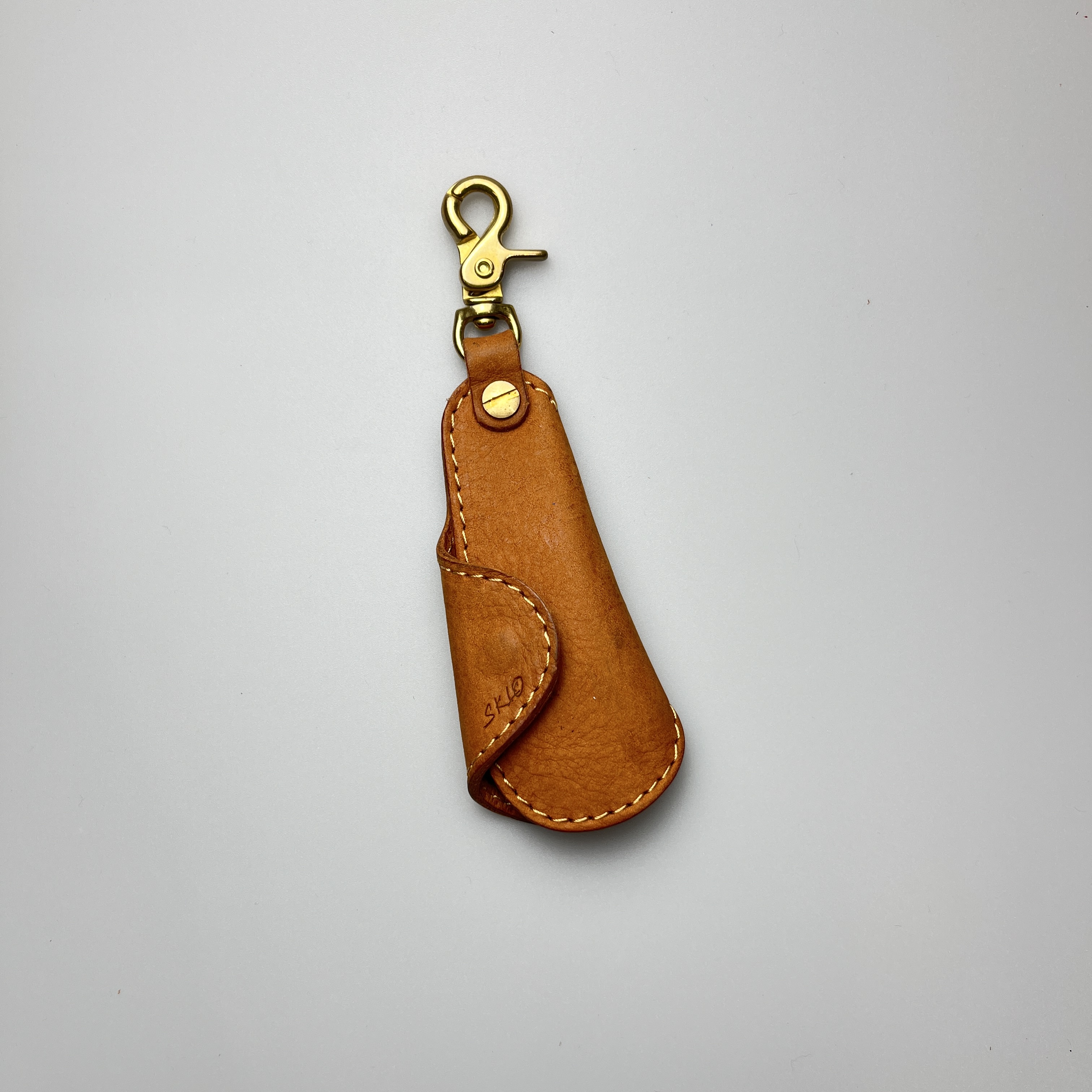 革と真鍮の靴べらⅡ