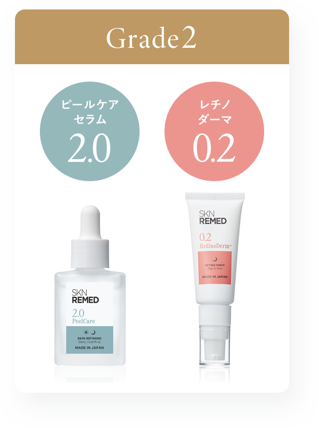Grade2 ピールケアセラム2.0 レチノダーマ0.2