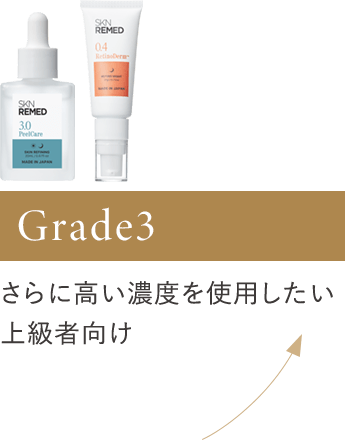 Grade3 さらに高い濃度を使用したい上級者向け