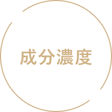 成分濃度