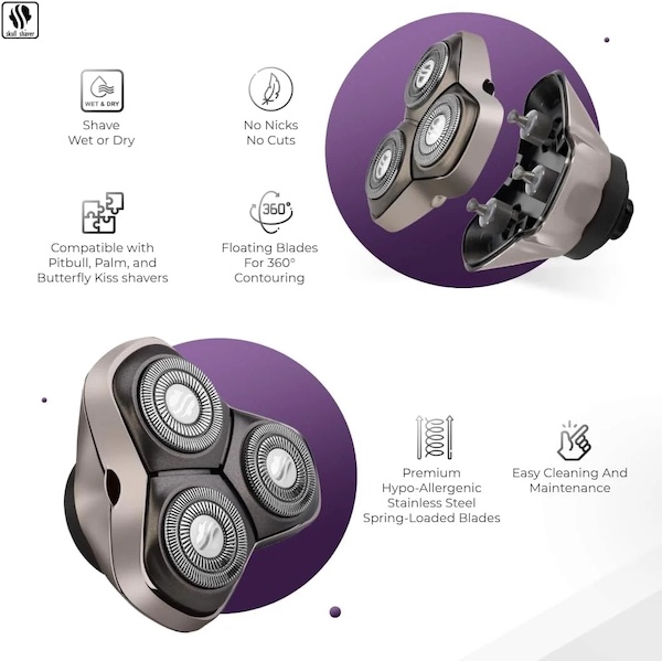 Carver PRO 3 Head Replacement Blade