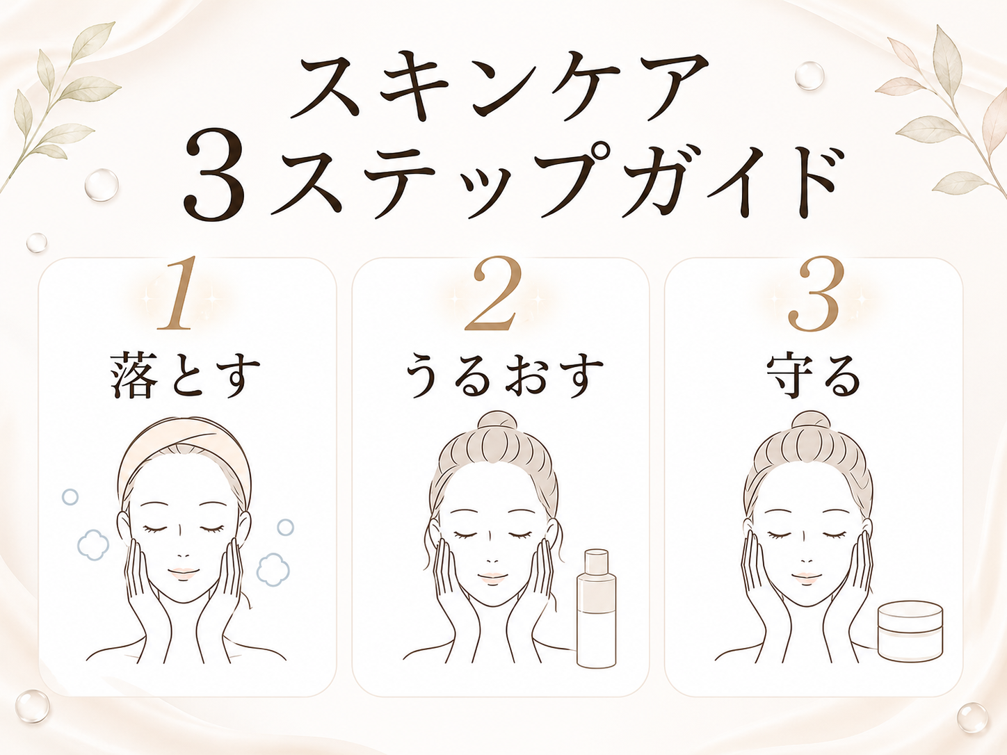 敏感肌や大人肌が避けたい摩擦の強い毛穴ケアの注意図