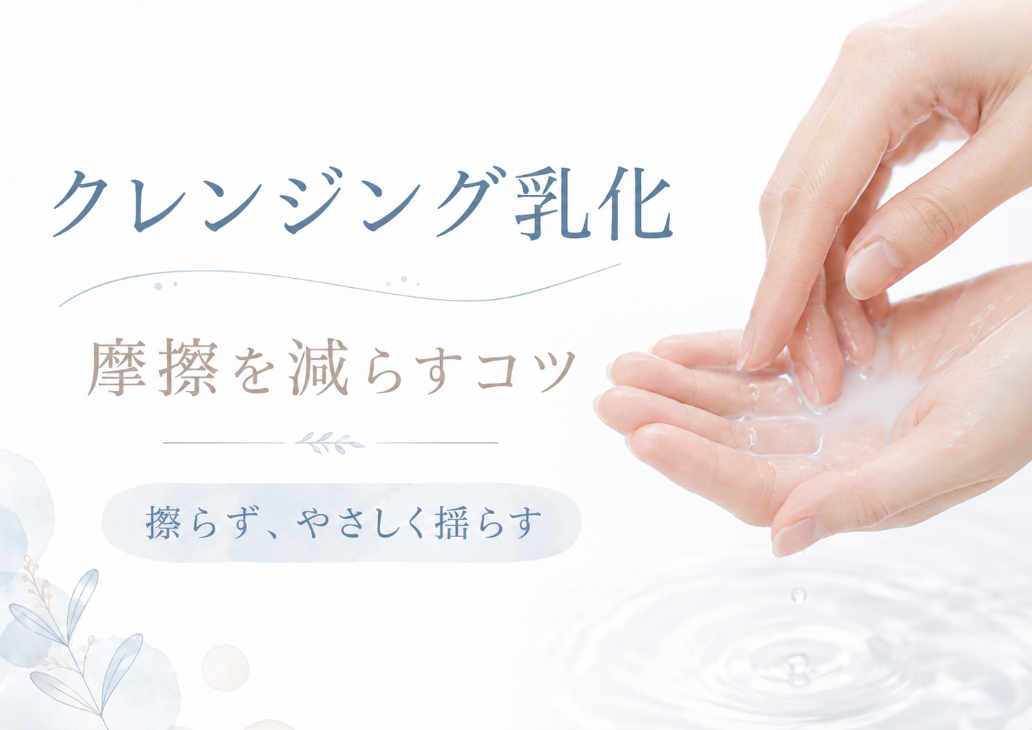 摩擦と毛穴まわりの肌印象の関係を解説する関連記事イメージ