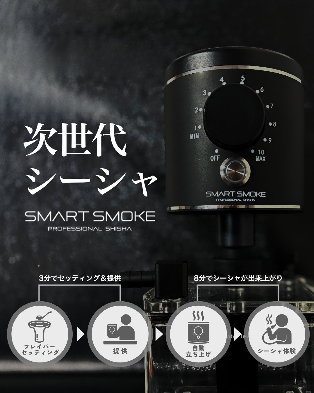 SMART SMOKE 次世代シーシャ