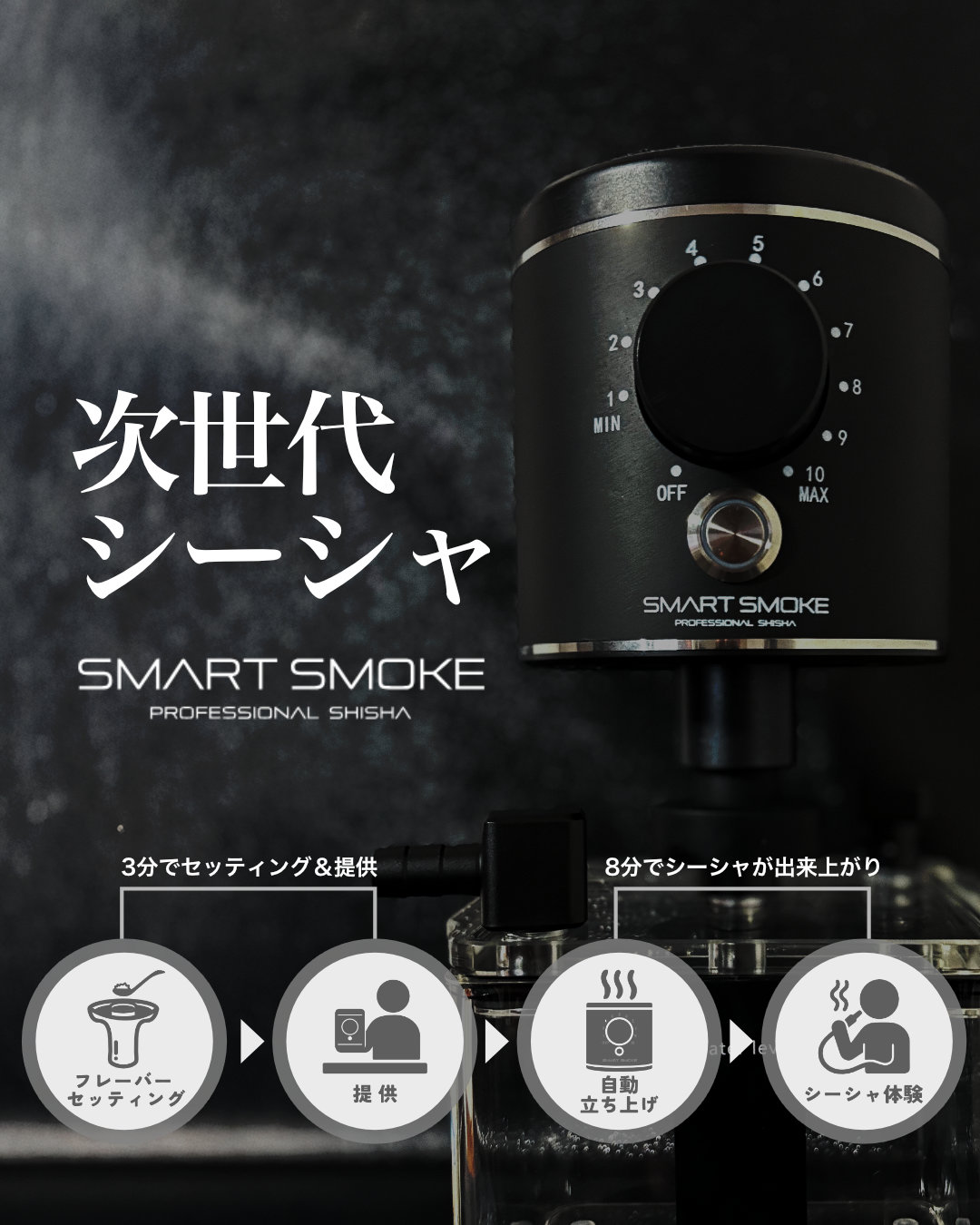 SMART SMOKE 次世代シーシャ