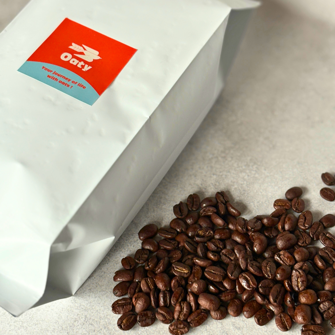 【7/7〜7/12まで限定価格】ラオス産100% 焙煎コーヒー豆 500g Oatyのカフェラテベースに使用しているコーヒー豆