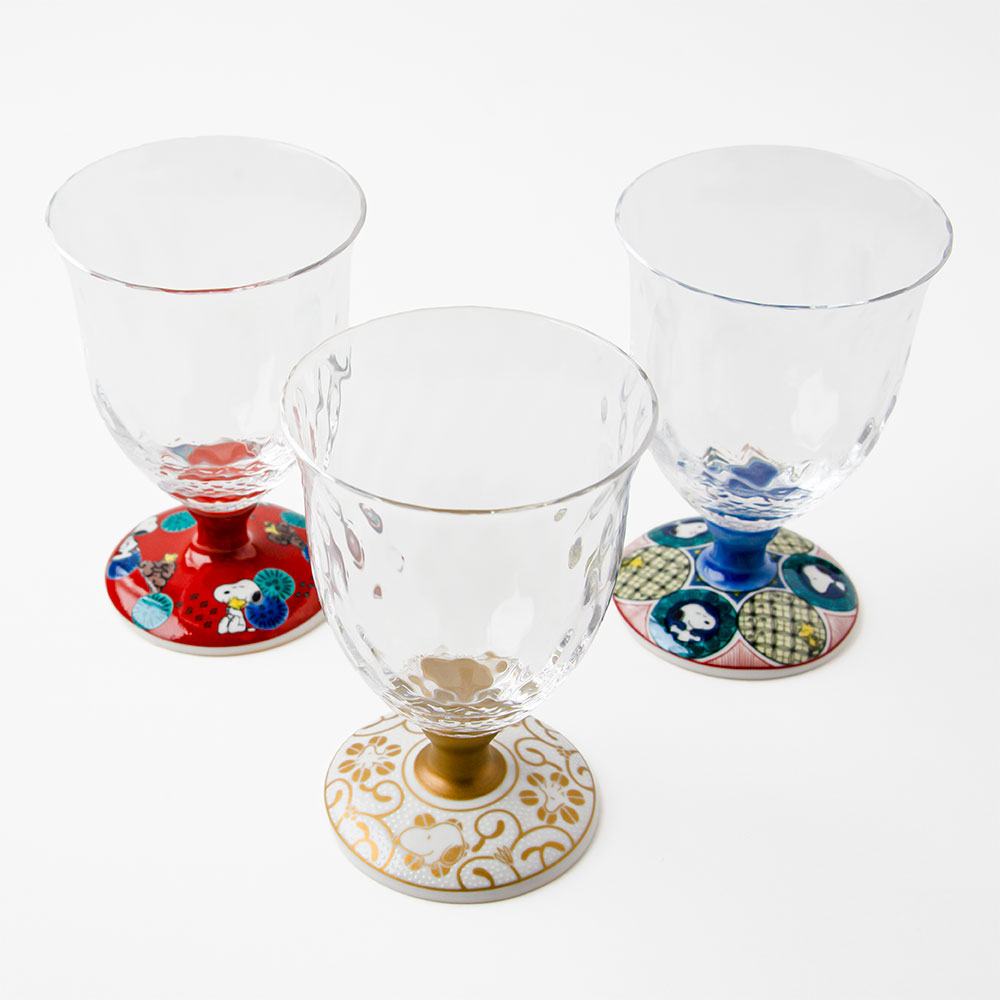 SNC 九谷和グラス フリーグラス 古九谷九文