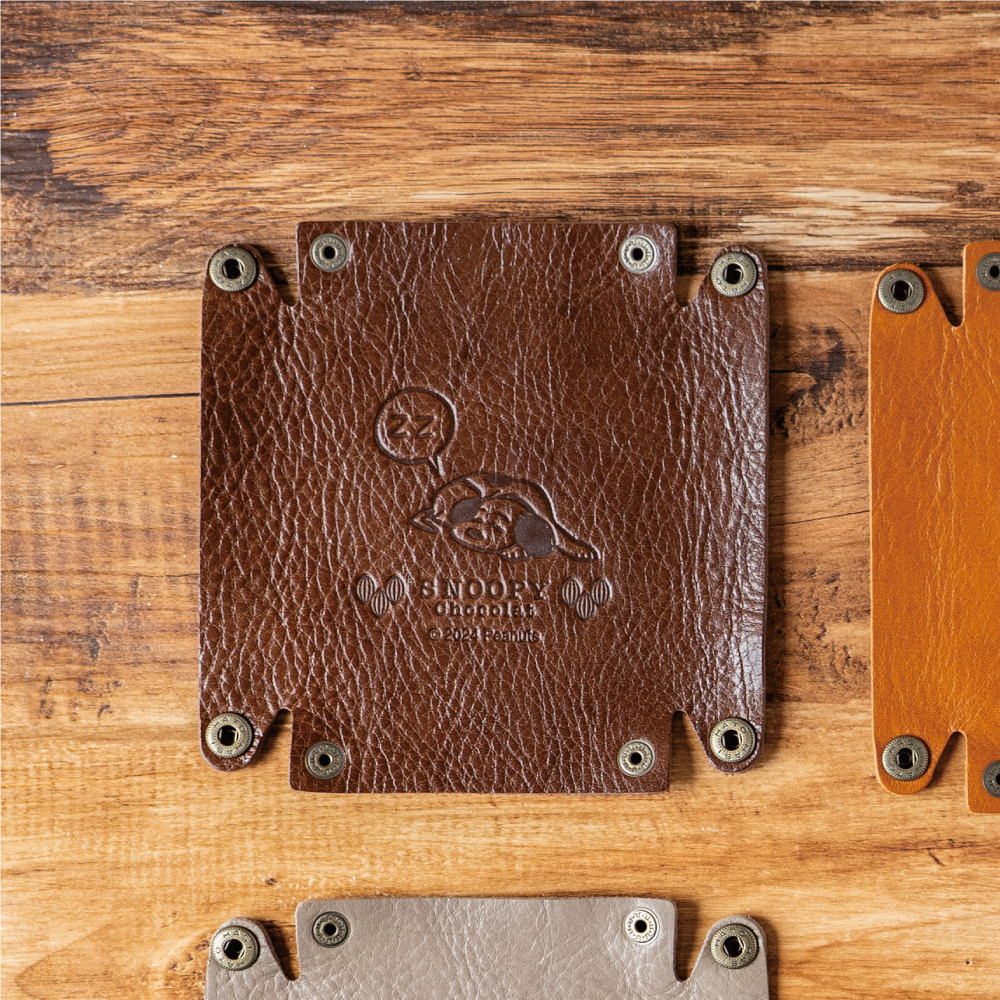 SC レザートレイ ショコラブラウン