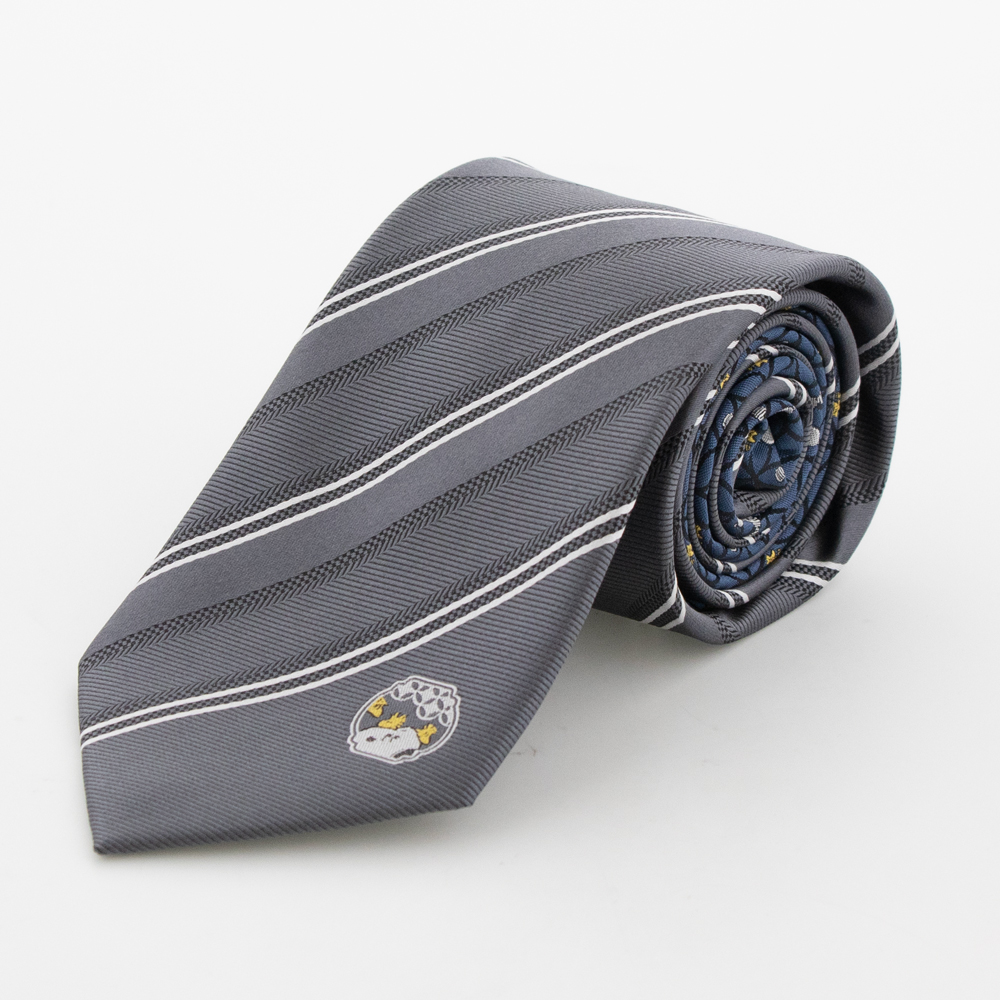 SNC ネクタイ 七宝 ：色: グレー