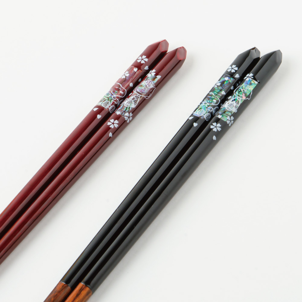 SNC 螺鈿お箸ペアセット ：デザイン: 浮舟
