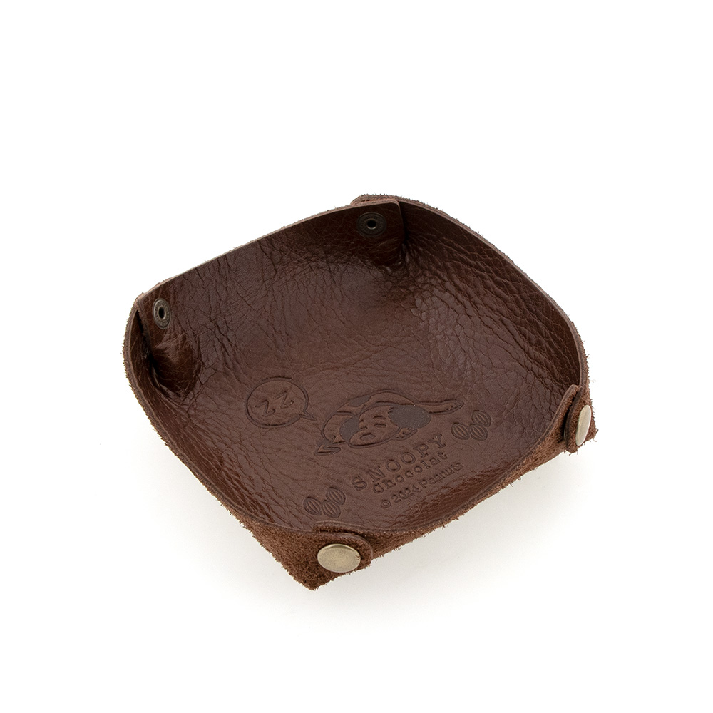 SC レザートレイ ショコラブラウン