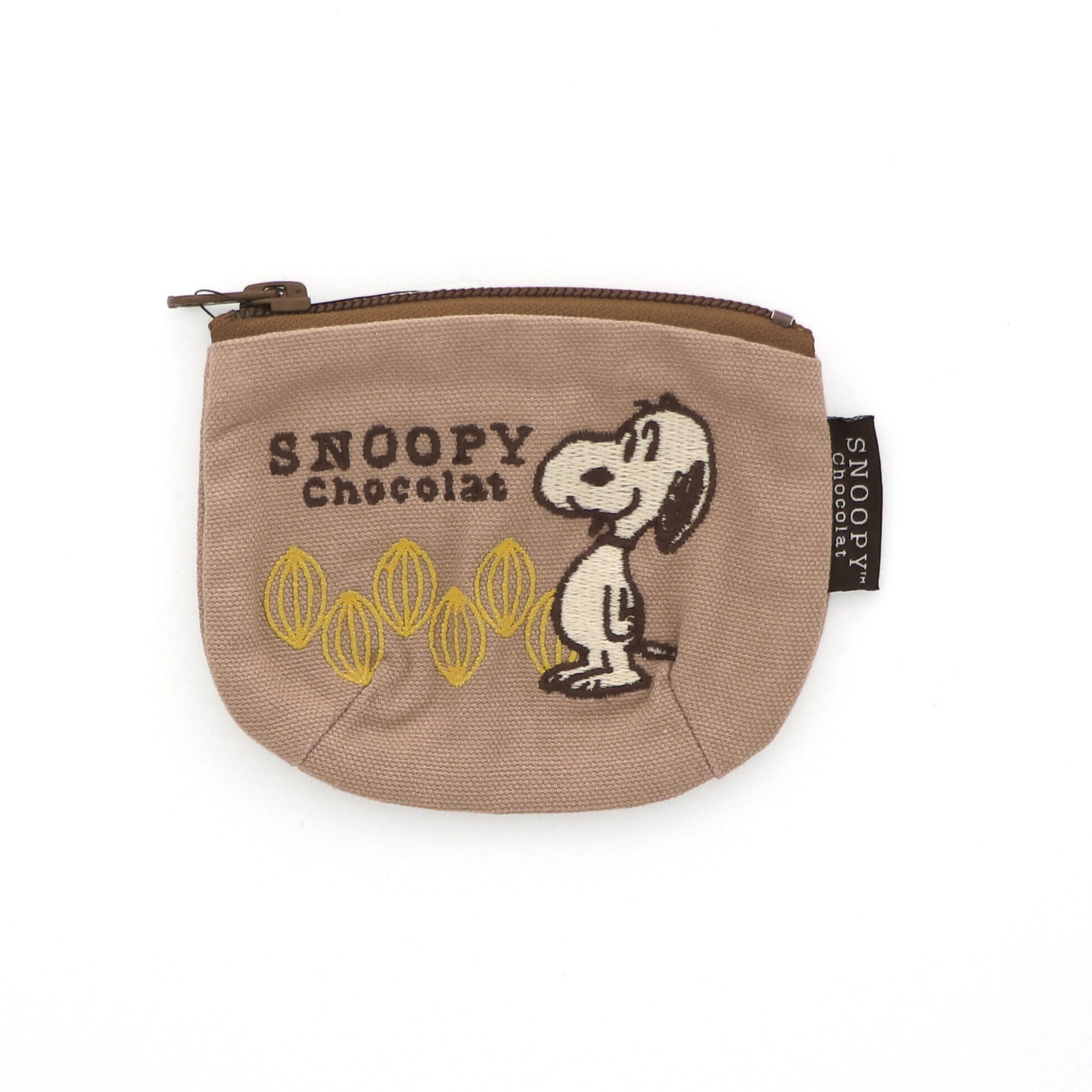 SNOOPY Chocolat オンラインストア-SC刺繍キャンバスコインケース 