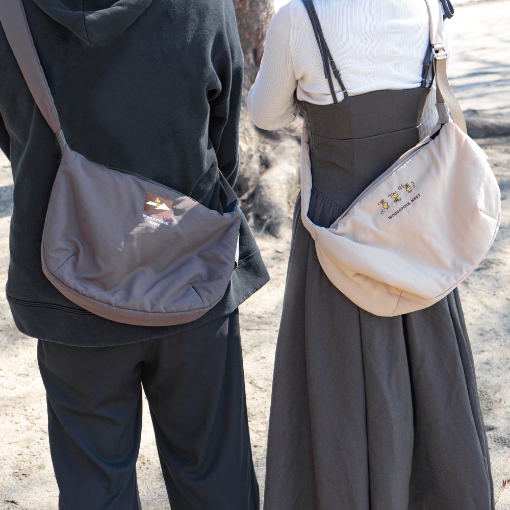 WSN ショルダーバッグ チャコールブラック