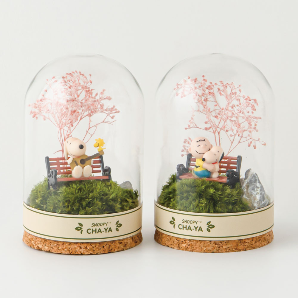 SNOOPY 茶屋 オンラインストア-SNC 花見テラリウム大-