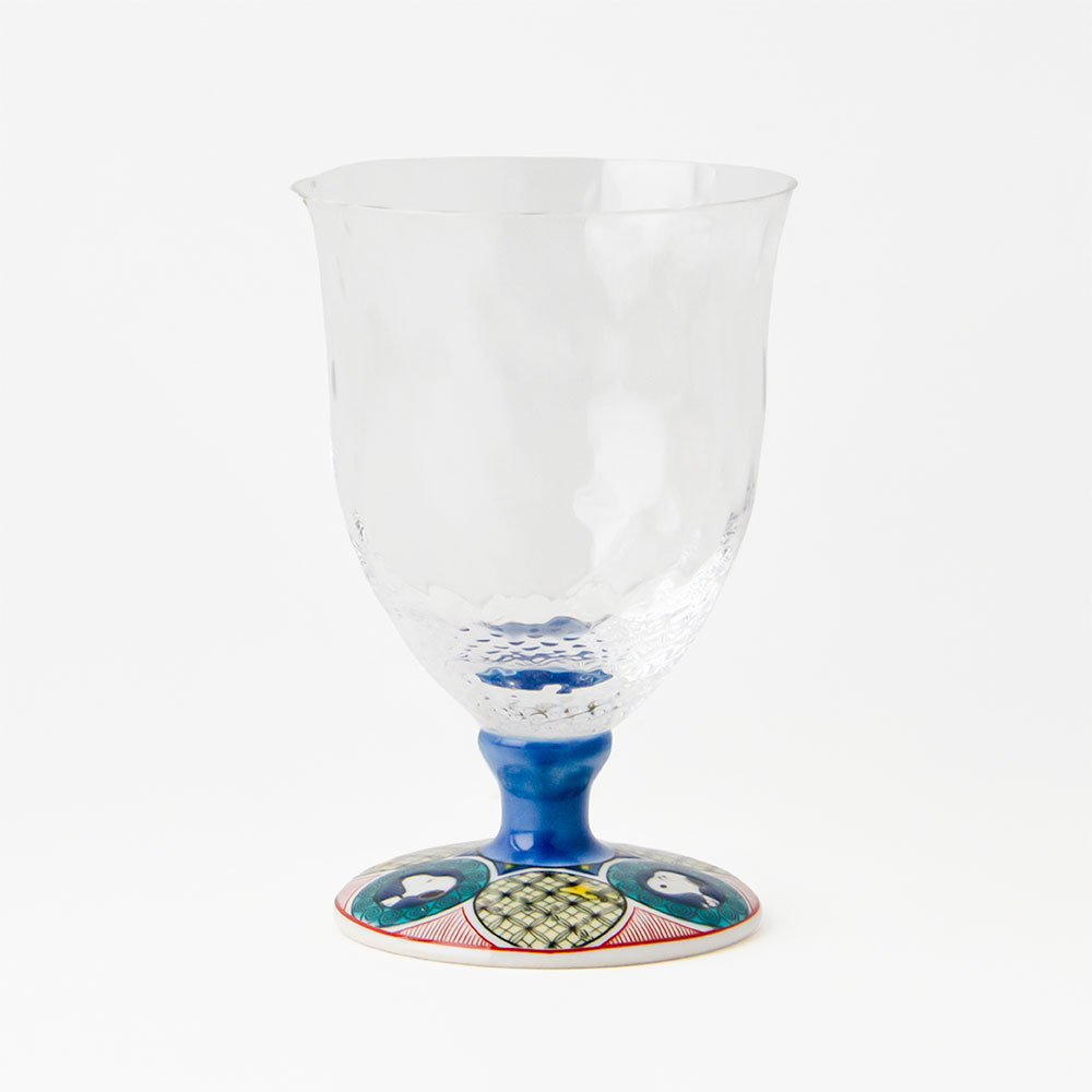 SNC 九谷和グラス フリーグラス 古九谷九文