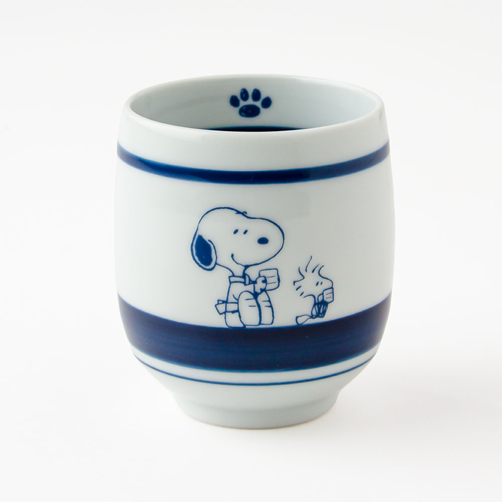 SNC 波佐見焼 湯呑 ジャパンブルー