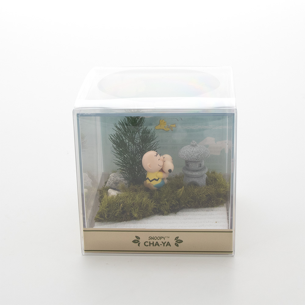 SNC 庭園テラリウム ：デザイン: スヌーピー＆チャーリーブラウン