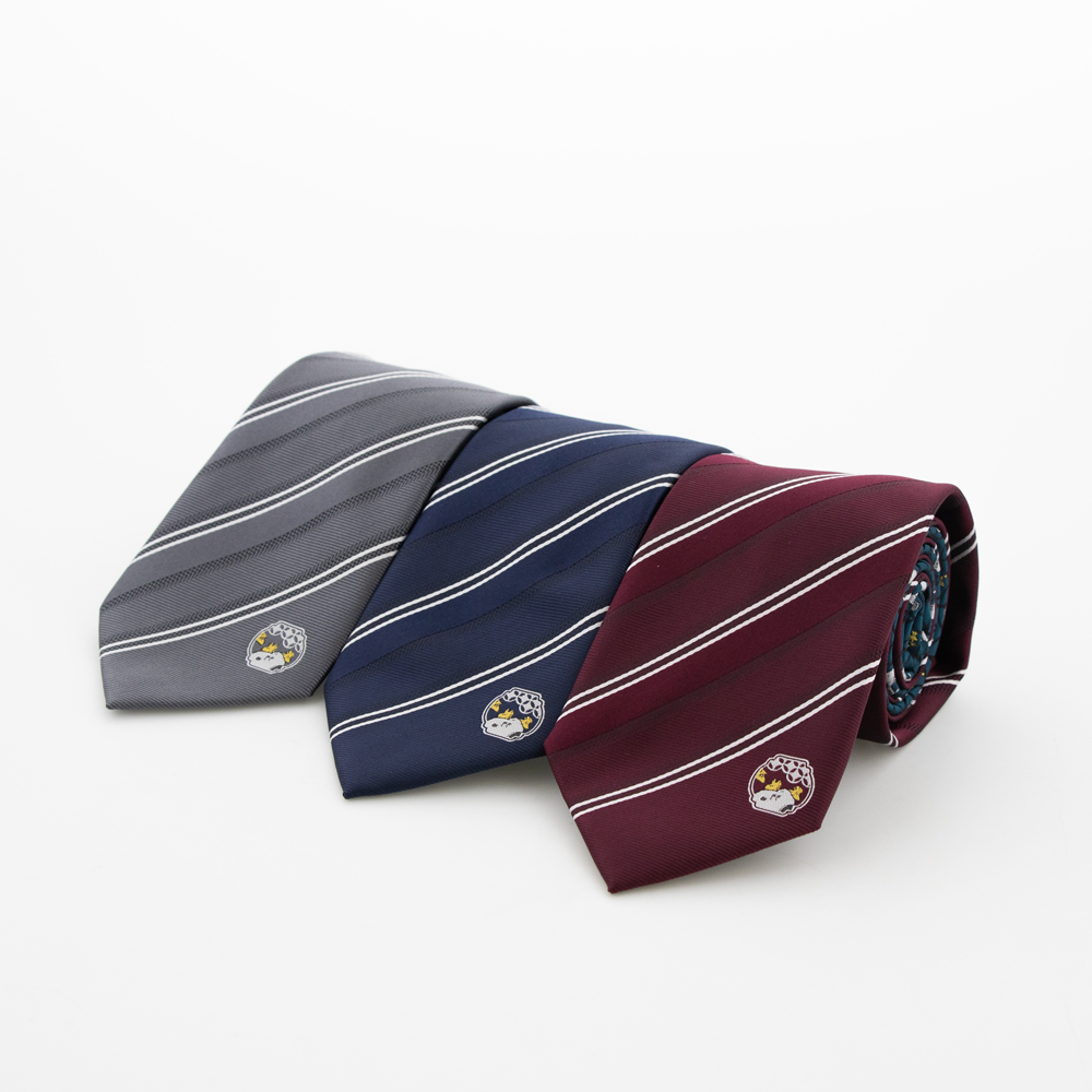 SNC ネクタイ 七宝 ：色: グレー