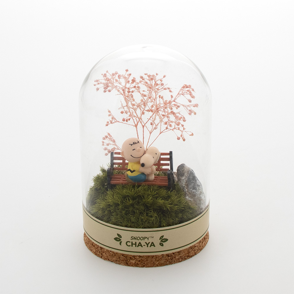 SNC 花見テラリウム大 ：デザイン: スヌーピー＆チャーリーブラウン