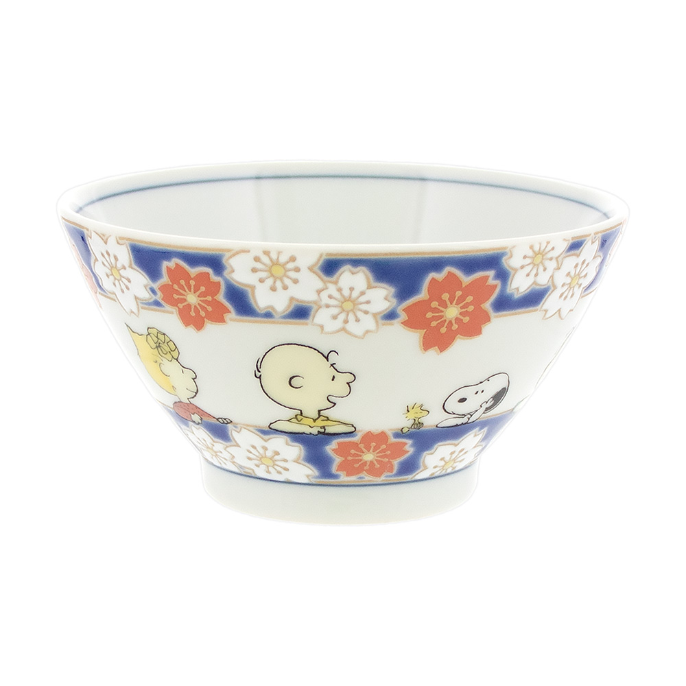 SNOOPY 茶屋 オンラインストア-SNC 九谷焼 飯碗 桜-