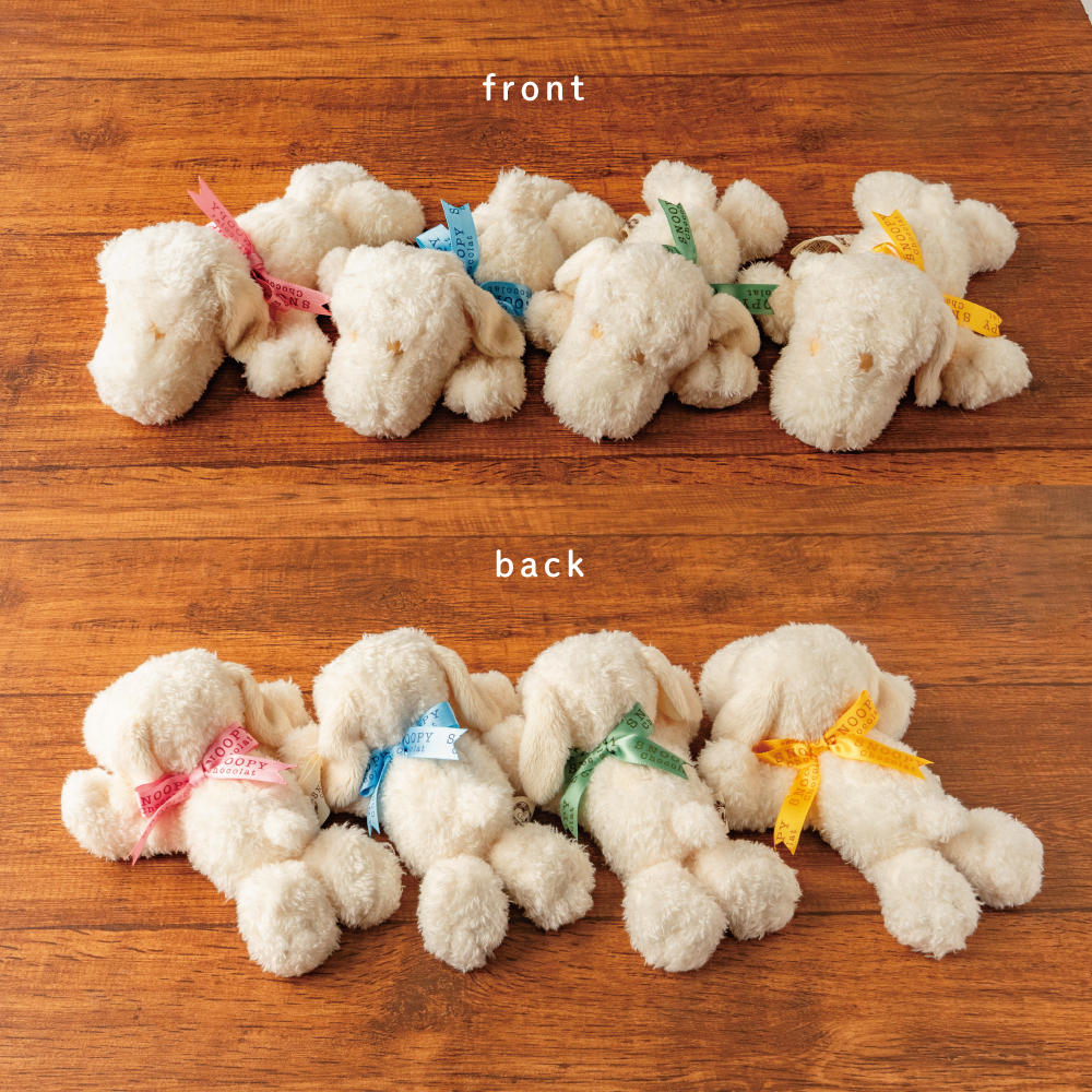 SC 寝そべりぬいぐるみ White ：色: ピンク 恋