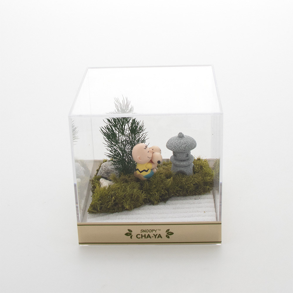 SNC 庭園テラリウム ：デザイン: スヌーピー＆チャーリーブラウン