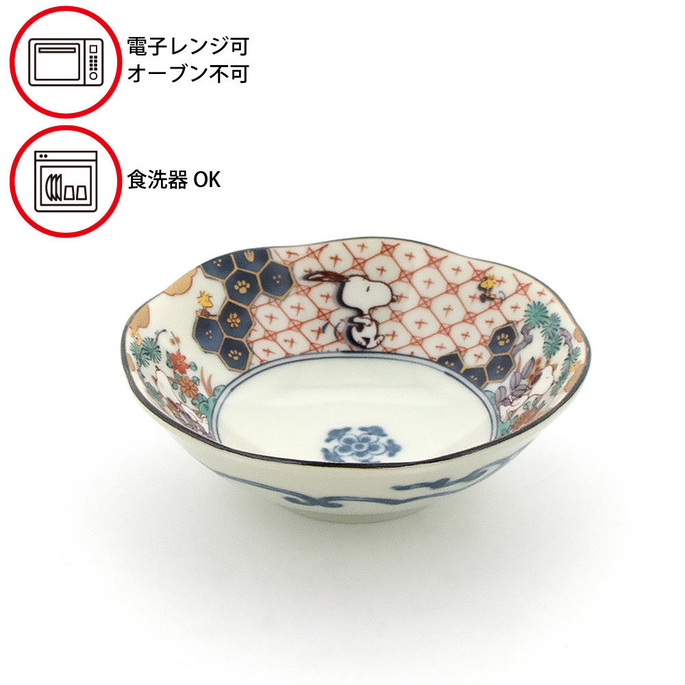 SNC 古伊万里風 小付 ：デザイン: 間取錦草花