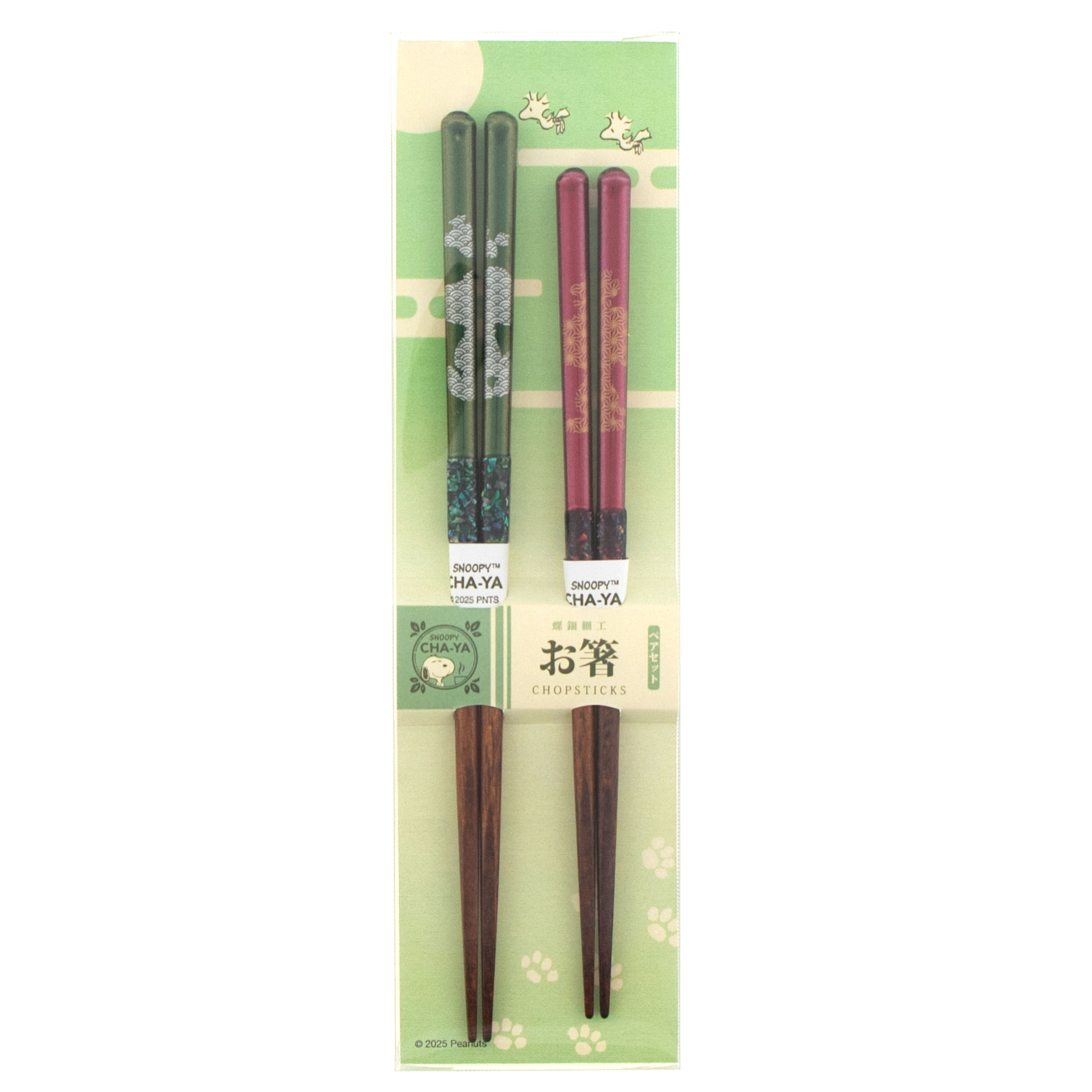 SNC 螺鈿お箸ペアセット らでん式部