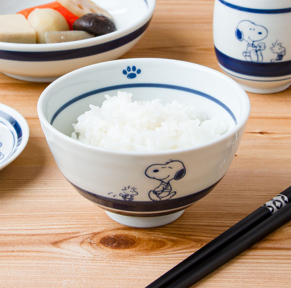 SNC 波佐見焼 茶碗 ジャパンブルー