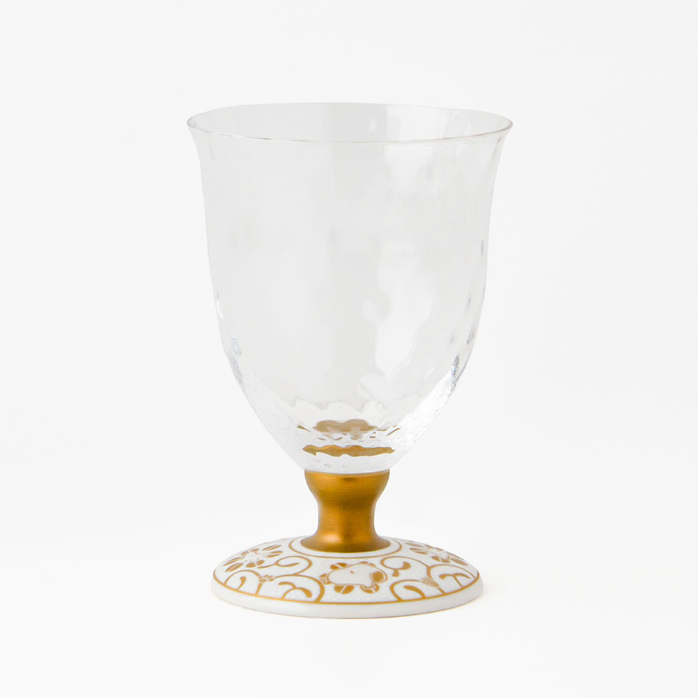 SNC 九谷和グラス フリーグラス 白粒鉄仙