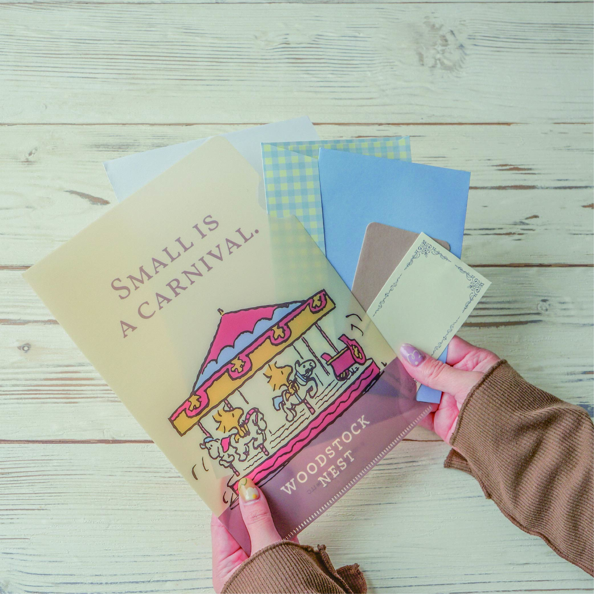 WSN A5クリアファイル 遊園地