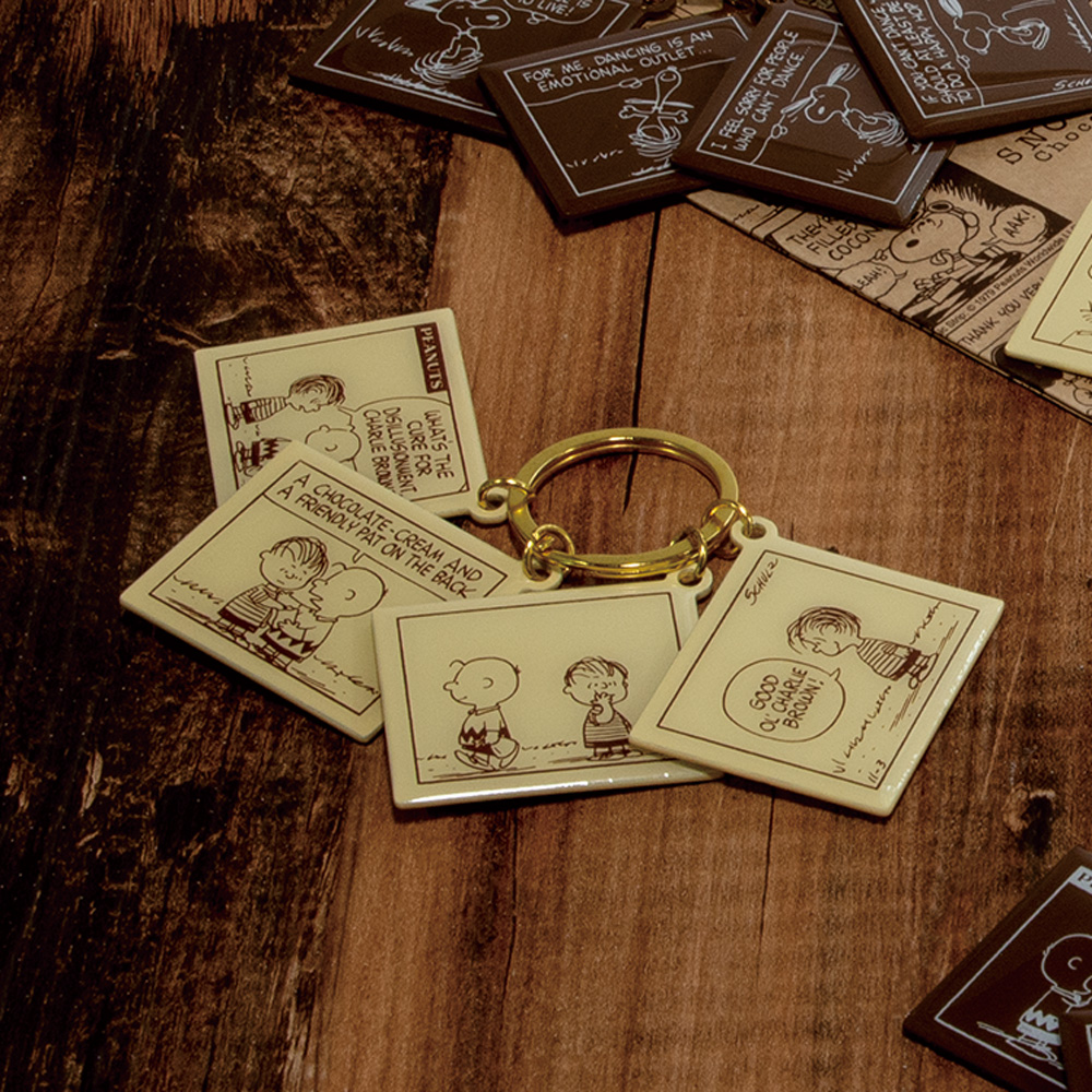 SNOOPY Chocolat オンラインストア-SCプレートキーホルダー-