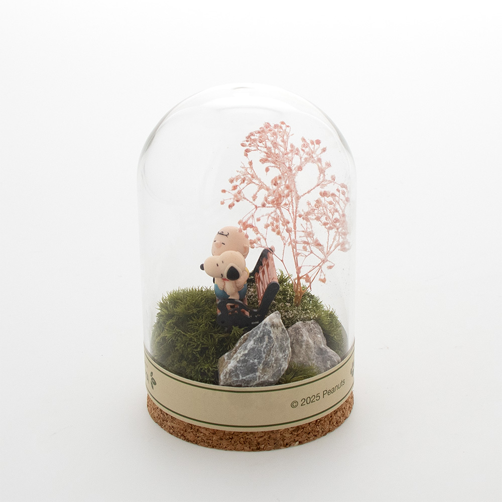 SNC 花見テラリウム大 ：デザイン: スヌーピー＆チャーリーブラウン